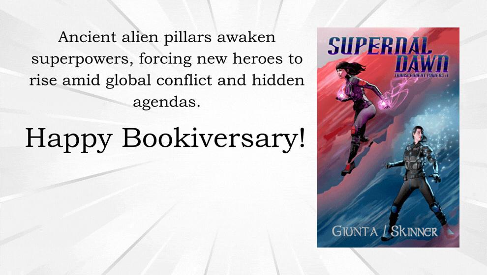 Supernal Dawn celebrates the anniversary of its publication this month